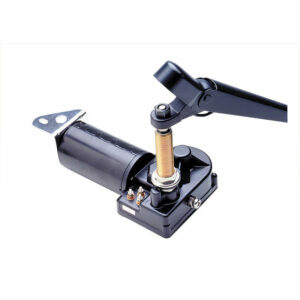 Heavy duty wiper motor 12V, w/2-1/3" threaded shaft (screw-on type), 83o