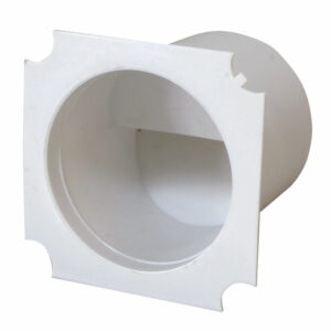 EVO Conector, 80x80mm, Blanco