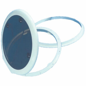 ESCOTILLA REDONDA EURO 38 DIA. 375mm BLANCA