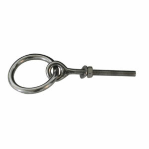 Eye bolt w/ring, AISI 316, w/ thread 10mm