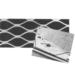 Nets for bowrail and for beds, mod. "Standard"