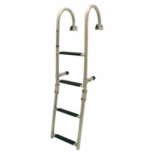 Escalera para Regala, 2+2 peldaños, Inox 316, 250x908mm