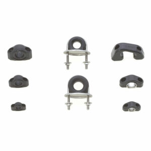 Fairlead and bullseye,Diam. 10mm, hole Diam. 5mm