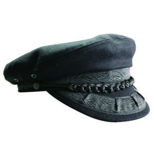 Hydraiiko Cap, handmade, black, large (size 60)