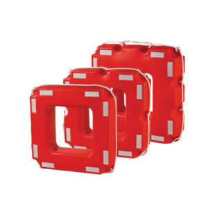 FLOTADOR DELFINO 12 PLAZAS + REFL.