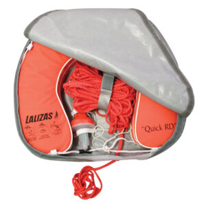 Kit boya herradura "Quick RD" naranja, luz de aro 71325, 30m rabiza, etsuche gris